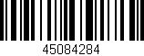 Código de barras (EAN, GTIN, SKU, ISBN): '45084284'