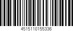 Código de barras (EAN, GTIN, SKU, ISBN): '4515110155336'