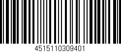 Código de barras (EAN, GTIN, SKU, ISBN): '4515110309401'