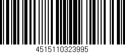 Código de barras (EAN, GTIN, SKU, ISBN): '4515110323995'