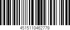 Código de barras (EAN, GTIN, SKU, ISBN): '4515110462779'
