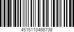 Código de barras (EAN, GTIN, SKU, ISBN): '4515110466739'