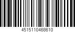Código de barras (EAN, GTIN, SKU, ISBN): '4515110468610'