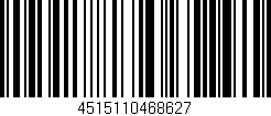 Código de barras (EAN, GTIN, SKU, ISBN): '4515110468627'