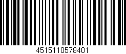 Código de barras (EAN, GTIN, SKU, ISBN): '4515110578401'
