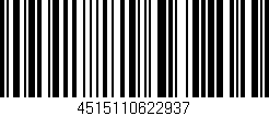 Código de barras (EAN, GTIN, SKU, ISBN): '4515110622937'