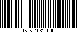 Código de barras (EAN, GTIN, SKU, ISBN): '4515110624030'