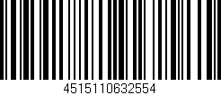 Código de barras (EAN, GTIN, SKU, ISBN): '4515110632554'