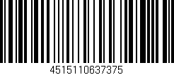 Código de barras (EAN, GTIN, SKU, ISBN): '4515110637375'