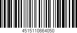 Código de barras (EAN, GTIN, SKU, ISBN): '4515110664050'