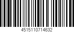 Código de barras (EAN, GTIN, SKU, ISBN): '4515110714632'