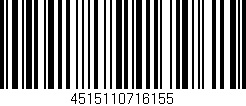 Código de barras (EAN, GTIN, SKU, ISBN): '4515110716155'
