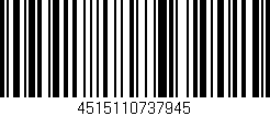 Código de barras (EAN, GTIN, SKU, ISBN): '4515110737945'