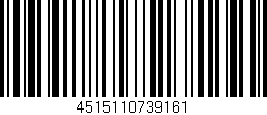 Código de barras (EAN, GTIN, SKU, ISBN): '4515110739161'