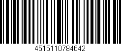 Código de barras (EAN, GTIN, SKU, ISBN): '4515110784642'