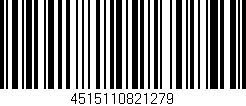 Código de barras (EAN, GTIN, SKU, ISBN): '4515110821279'