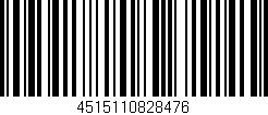Código de barras (EAN, GTIN, SKU, ISBN): '4515110828476'