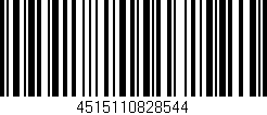 Código de barras (EAN, GTIN, SKU, ISBN): '4515110828544'