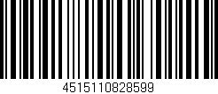 Código de barras (EAN, GTIN, SKU, ISBN): '4515110828599'