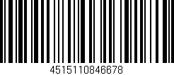 Código de barras (EAN, GTIN, SKU, ISBN): '4515110846678'