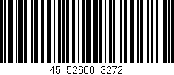 Código de barras (EAN, GTIN, SKU, ISBN): '4515260013272'