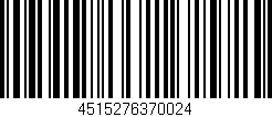 Código de barras (EAN, GTIN, SKU, ISBN): '4515276370024'