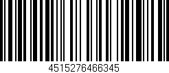 Código de barras (EAN, GTIN, SKU, ISBN): '4515276466345'