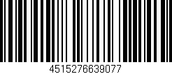 Código de barras (EAN, GTIN, SKU, ISBN): '4515276639077'