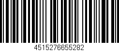 Código de barras (EAN, GTIN, SKU, ISBN): '4515276655282'