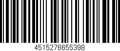 Código de barras (EAN, GTIN, SKU, ISBN): '4515276655398'