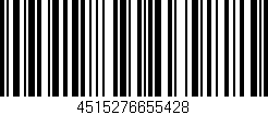 Código de barras (EAN, GTIN, SKU, ISBN): '4515276655428'