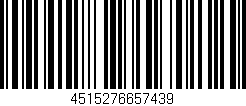 Código de barras (EAN, GTIN, SKU, ISBN): '4515276657439'