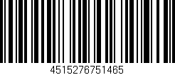 Código de barras (EAN, GTIN, SKU, ISBN): '4515276751465'