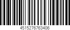 Código de barras (EAN, GTIN, SKU, ISBN): '4515276763406'