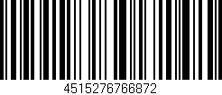 Código de barras (EAN, GTIN, SKU, ISBN): '4515276766872'