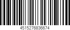 Código de barras (EAN, GTIN, SKU, ISBN): '4515276836674'