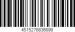 Código de barras (EAN, GTIN, SKU, ISBN): '4515276836698'