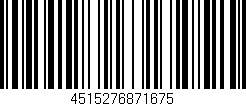 Código de barras (EAN, GTIN, SKU, ISBN): '4515276871675'
