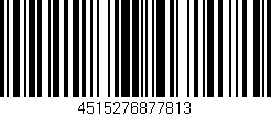 Código de barras (EAN, GTIN, SKU, ISBN): '4515276877813'