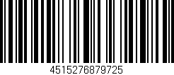 Código de barras (EAN, GTIN, SKU, ISBN): '4515276879725'