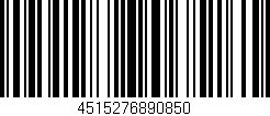 Código de barras (EAN, GTIN, SKU, ISBN): '4515276890850'