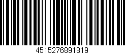 Código de barras (EAN, GTIN, SKU, ISBN): '4515276891819'