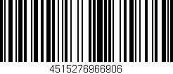 Código de barras (EAN, GTIN, SKU, ISBN): '4515276966906'