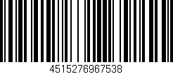 Código de barras (EAN, GTIN, SKU, ISBN): '4515276967538'