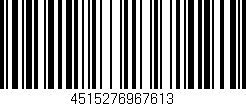 Código de barras (EAN, GTIN, SKU, ISBN): '4515276967613'