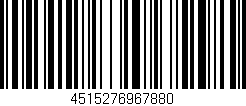 Código de barras (EAN, GTIN, SKU, ISBN): '4515276967880'
