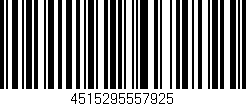 Código de barras (EAN, GTIN, SKU, ISBN): '4515295557925'