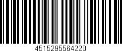 Código de barras (EAN, GTIN, SKU, ISBN): '4515295564220'
