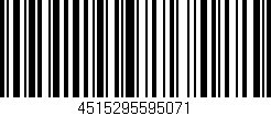 Código de barras (EAN, GTIN, SKU, ISBN): '4515295595071'