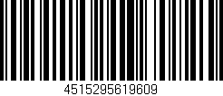 Código de barras (EAN, GTIN, SKU, ISBN): '4515295619609'